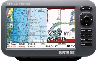 SI-TEX NEW LARGE SCREEN CHARTPLOTTER/SOUNDERS